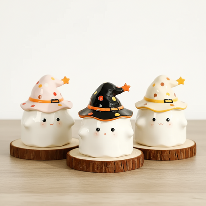 Whimsical Ghost Ceramic Mug