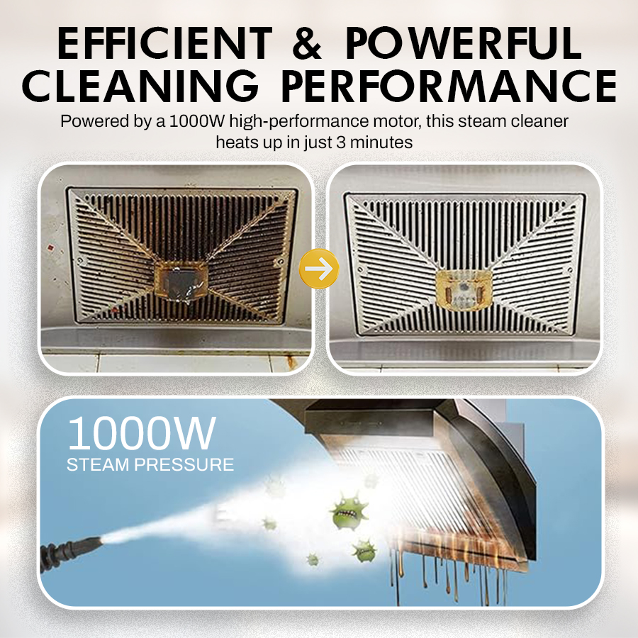 Powerful Portable High-Pressure Steam Cleaner