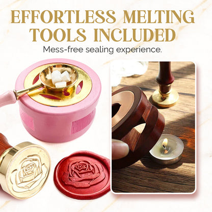 Wax seal stamp Kit-Gift for all ages Crafter DIY