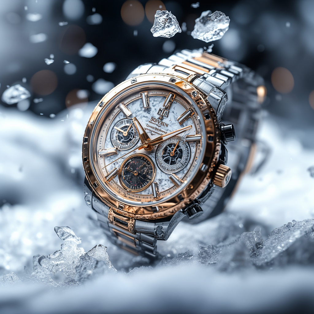 Sovren AquaCommander Stainless Steel Watch⌚